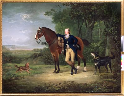 Portrait of a Gentleman, Probably George Hay, 7th Marquess of Tweeddale by Alexander Nasmyth