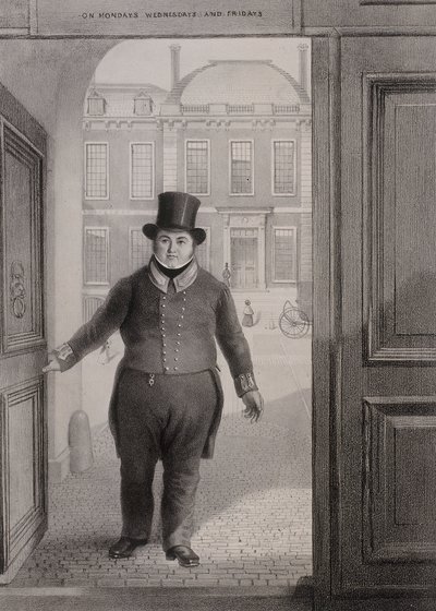 Entrance Gate, British Museum, Holborn, London by Alexander O