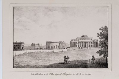 The Yelagin Palace at Saint Petersburg Series Views of Saint Petersburg by Alexander Pluchart