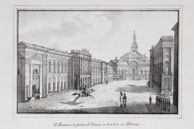 View of the Arsenal and the Foundry in St. Petersburg, from the Series Views of Saint Petersburg by Alexander Pluchart