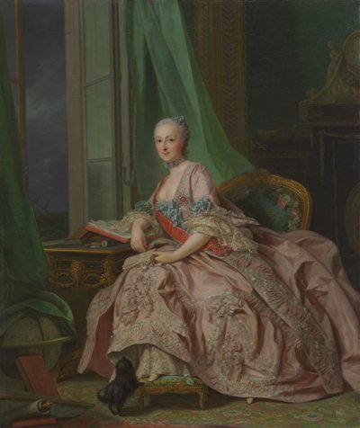 Anastasia Ivanovna, Princess of Hesse-Homburg, née Countess Trubetskaya by Alexander Roslin