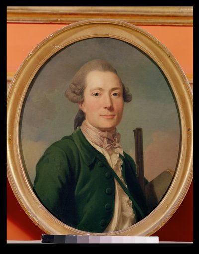 Count Pierre-Francois de Cluzel in Hunting Dress by Alexander Roslin