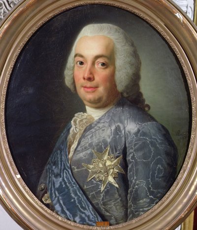 Henri-Léonard Bertin, Count of Bourdeille, General of Finance by Alexander Roslin