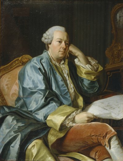 Portrait of Ivan Ivanovich Betskoi, 1704-1795, 1770s by Alexander Roslin