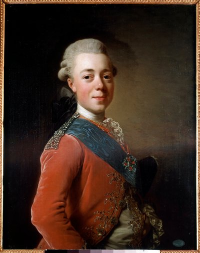 Portrait of Paul I, Emperor of Russia by Alexander Roslin