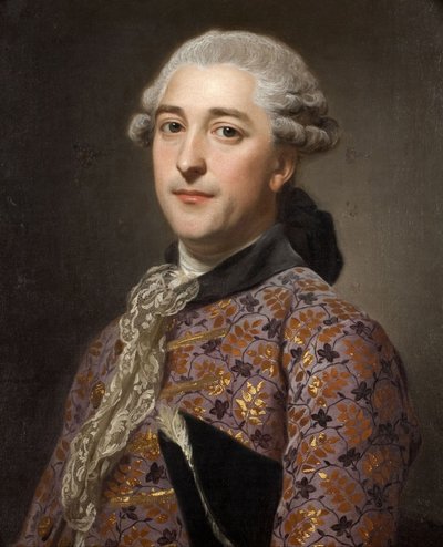 Portrait of Prince Vladimir Borisovich Golitsyn 1731-1799, 1762 by Alexander Roslin