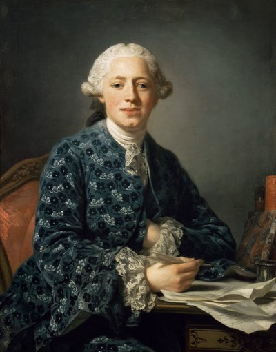 Portrait of Thure Leonard Klinckowström 1735-1821, 1758 by Alexander Roslin