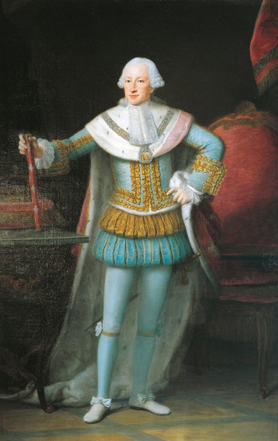 Portrait of Victor Amadeus III of Sardinia by Alexander Roslin