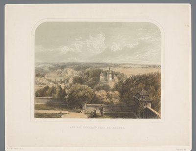Castle Near Rolduc Abbey by Alexander Schaepkens