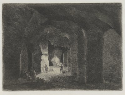 Underground Tunnel System in the Sint Pietersberg in Maastricht by Alexander Schaepkens