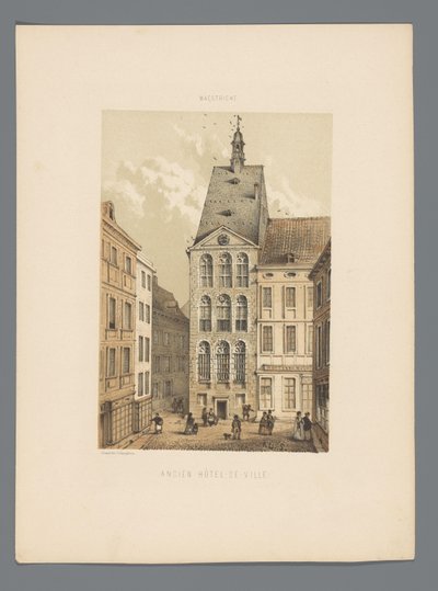 Old Town Hall in Maastricht by Alexander Schaepkens