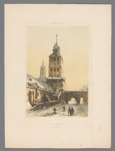 St. Servatius Basilica in Maastricht (Monuments of Maastricht) by Alexander Schaepkens