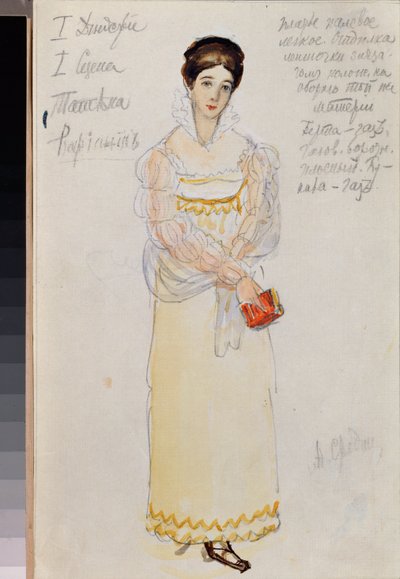 Costume Design for the Opera Eugene Onegin by P. Tchaikovsky by Alexander Sredin