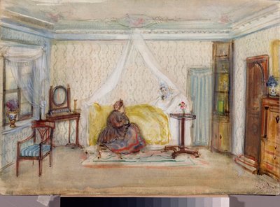 Stage Design for the Opera Eugene Onegin by P. Tchaikovsky by Alexander Sredin