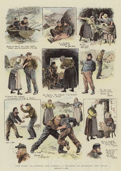 The Story of Homesh and Hamish, a Warning to Husbands and Wives by Alexander Stuart Boyd