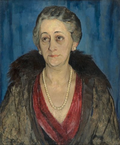 Portrait of a Polish Lady [Baroness Posznanska] by Alexander Stuart Hill