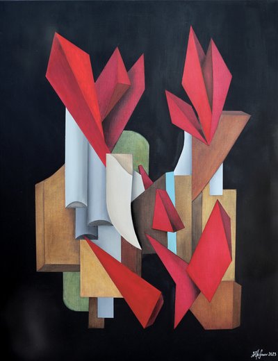 Vibrant Geometric Forms by Alexander Trifonov