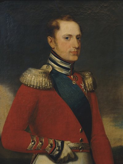 Portrait of Emperor Nicholas I by Alexander Vasilyevich Polyakov