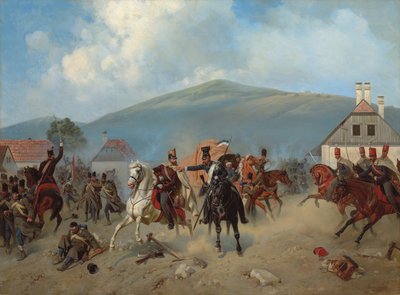 Skirmish During the Hungarian Revolution of 1848-1849 by Alexander Villevalde