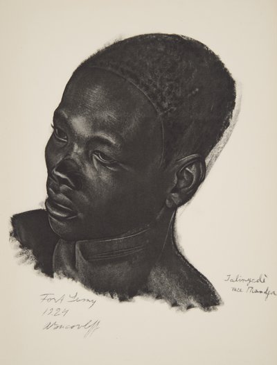 Ialingede, Mandja race. (Fort Lamy), from Dessins et Peintures d