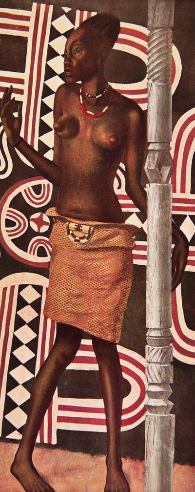 Molende, the Mangbetou, from Dessins et Peintures d