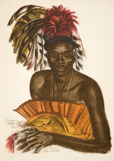 Tuba, Chief Matchaga (Niangara (Upper Ouelle), from Dessins et Peintures d