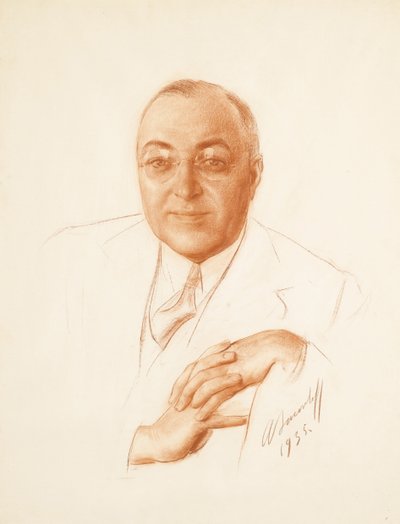 Portrait of Boris Alexandrovich Bakhmeteff, 1935 by Alexander Yevgenyevich Yakovlev