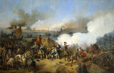 Storming of the Swedish Nöteborg Fortress by Russian Troops by Alexander von Kotzebue
