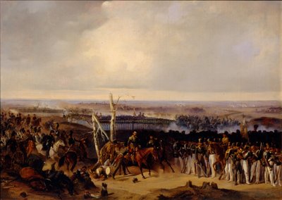 The Izmailovsky Regiment on the Battle of Borodino 1812 by Alexander von Kotzebue