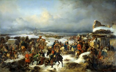The Capture of the Prussian Fortress of Kolberg on 16th December 1761 by Alexander von Kotzebue