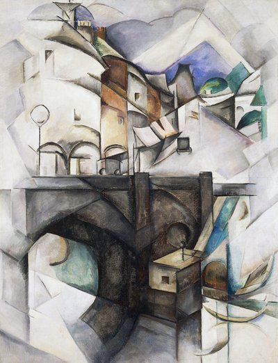 Bridge at Sevres by Alexandra Alexandrowna Exter