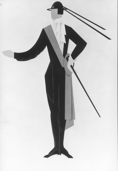 Don Juan with a sword by Alexandra Alexandrowna Exter