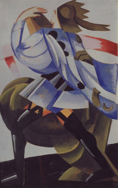 Mercutio. Costume design for the play Romeo and Juliet by W. Shakespeare by Alexandra Alexandrowna Exter