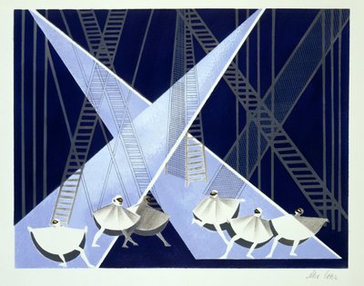 Set Design for a Ballet, illustration from 