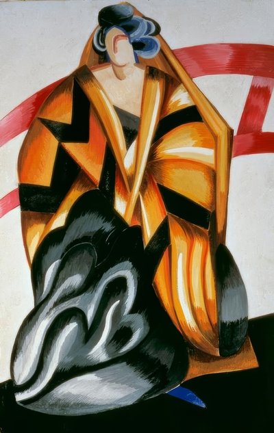 Figurine of the Nurse for the Performance Moscow, Kamerny Theater, May 17, 1921 by Alexandra Alexandrowna Exter