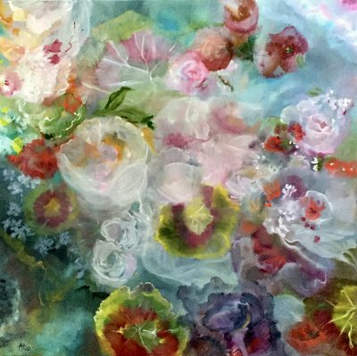 Dreamy Pastel Blossoms by Alexandra Higgins