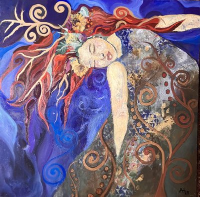 Serene Floral Dream by Alexandra Higgins