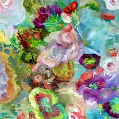 Vibrant Floral Dream by Alexandra Higgins