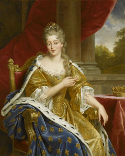 Françoise-Marie de Bourbon, Mademoiselle de Blois, Duchess of Orléans by Alexandre-Francois Caminade