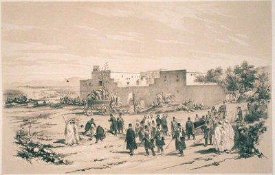 Funeral at the Hospital of Mustapha Pacha by Alexandre (after) Genet