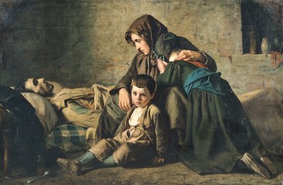 The Death of the Pauper by Alexandre Antigna