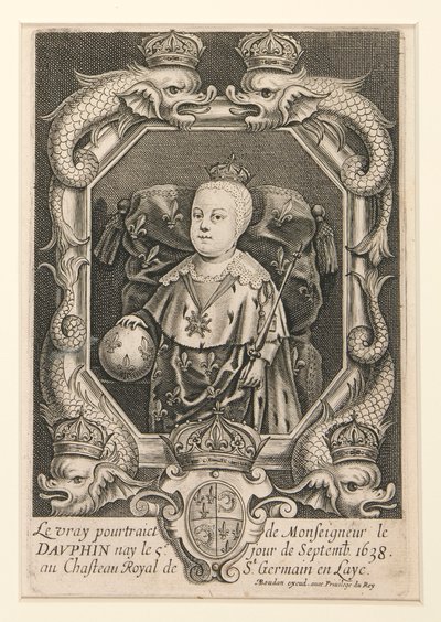 Portrait of Louis XIV as the Dauphin by Alexandre Boudan