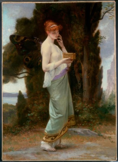 Psyche with the Box of Proserpina by Alexandre Cabanel
