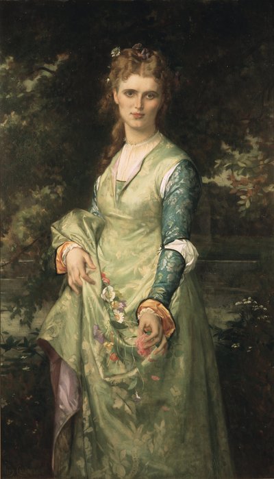 Christina Nilsson as Ophelia by Alexandre Cabanel