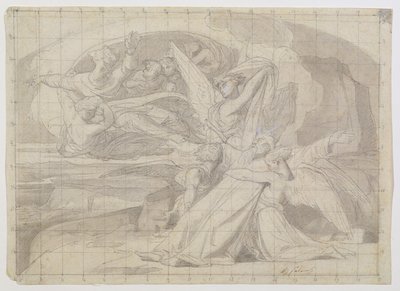 Study for The Death of Moses by Alexandre Cabanel