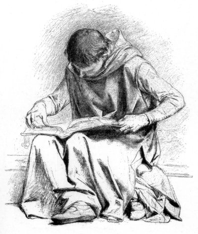 Study for The Education of St Louis Pantheon by Alexandre Cabanel