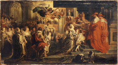 The Coronation of Marie de Medici, May 13 by Alexandre Colin