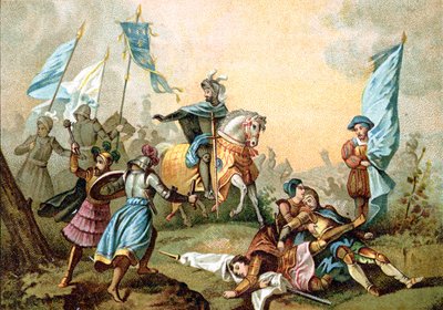 Francis I of France at the Battle of Marignano by Alexandre Evariste (after) Fragonard