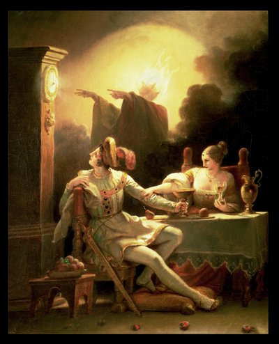 The Fatal Hour: Fantastic Subject II by Alexandre Evariste Fragonard