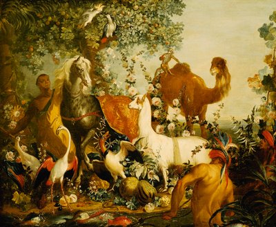 An Allegory of Asia by Alexandre Francois Desportes